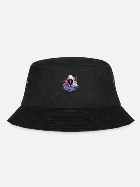 Ninja-Spiel Urbain City Life Mistery Shadow - Bucket Hat - Schwarz