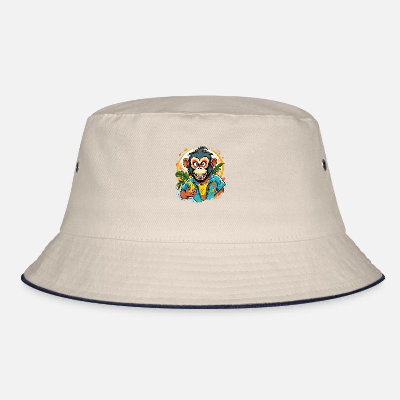 Urlaubs Äffchen Bucket Hat