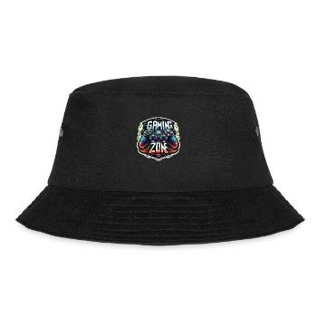 Gaming Zone - Controller Illustration - Bucket Hat - Schwarz - Vorne - Lela (165cm)
