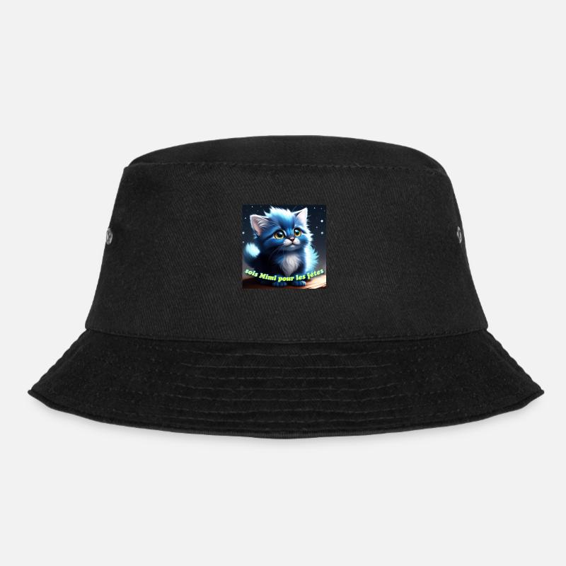 Sei Mimi für die Feiertage - Bucket Hat - Schwarz