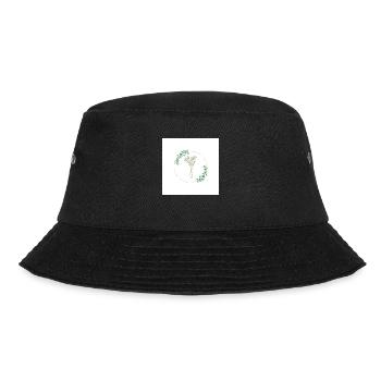 Blumenkranz - Bucket Hat - Schwarz - Vorne - Lela (165cm)