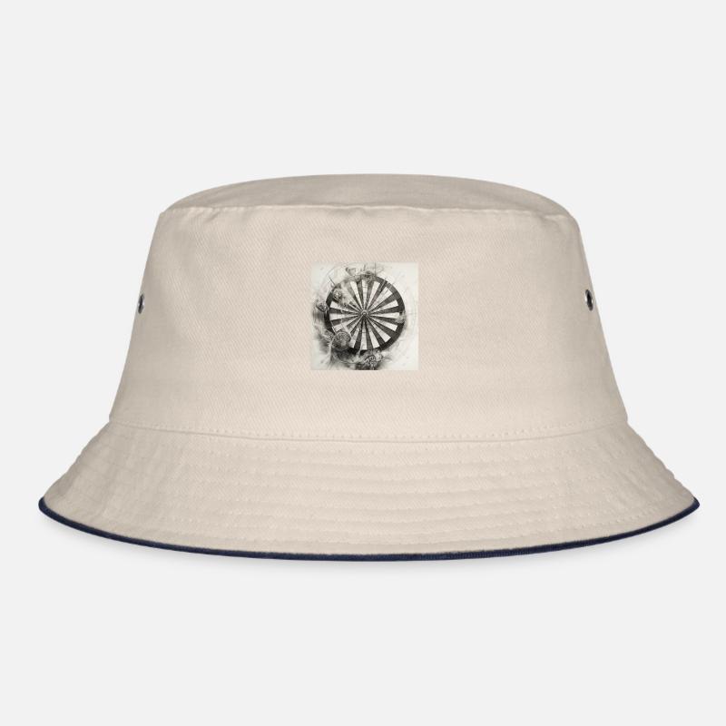 Dartboard Dartscheibe Winkingerschild Bucket Hat