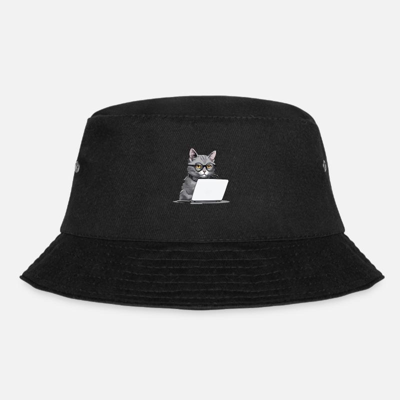 Student Chat - Bucket Hat - black
