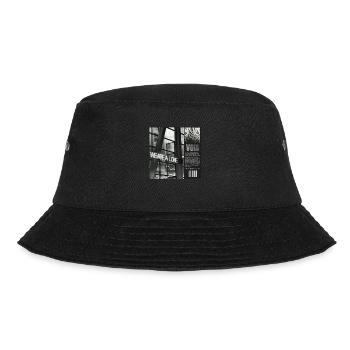 Dark theme - Bucket Hat - black - Front - Lela (165cm)