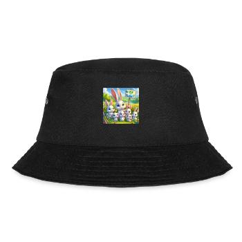 Famille de lapins - Bob - noir - Devant - Lela (165cm)