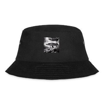 Hecht Foto 2 - Bucket Hat - Schwarz - Vorne - Lela (165cm)