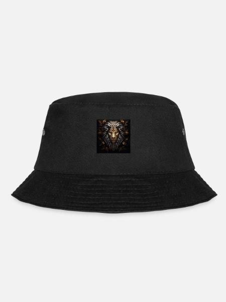 Tête de lion d’or - Bob - noir