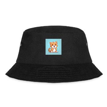 Samtpfötchen - Bucket Hat - Schwarz - Vorne - Lela (165cm)