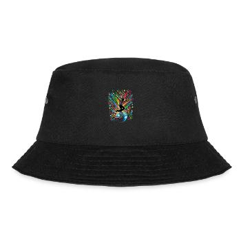 Dancing Rhythm – Musical Joie de vivre - Bucket Hat - black - Front - Lela (165cm)