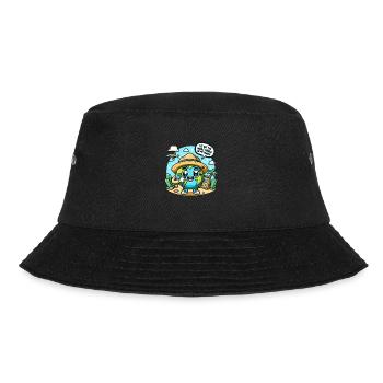 World In My Plans - Bucket Hat - black - Front - Lela (165cm)