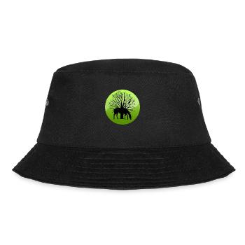 Pferd - Bucket Hat - Schwarz - Vorne - Lela (165cm)