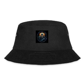 IN ODIN WE TRUST – IN VALHALLA WE FEAST / Vikings - Bucket Hat - black - Front - Lela (165cm)