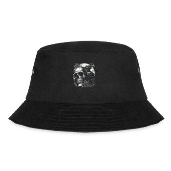 Wache des Mondraben - Bucket Hat - Schwarz - Vorne - Lela (165cm)