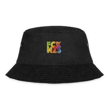 fcknzs speckled colours 09 - Bucket Hat - Schwarz - Vorne - Lela (165cm)