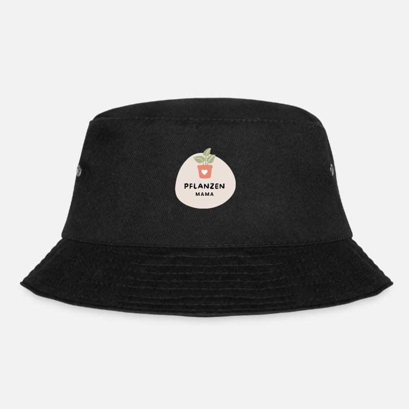 Pflanzen Mama - Bucket Hat - Schwarz