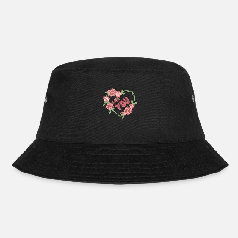 For you - Bucket Hat - Schwarz