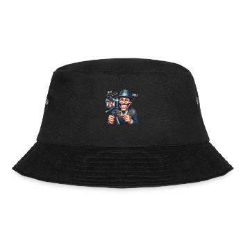 CamGlee - Immer im Fokus Edition - Bucket Hat - Schwarz - Vorne - Lela (165cm)