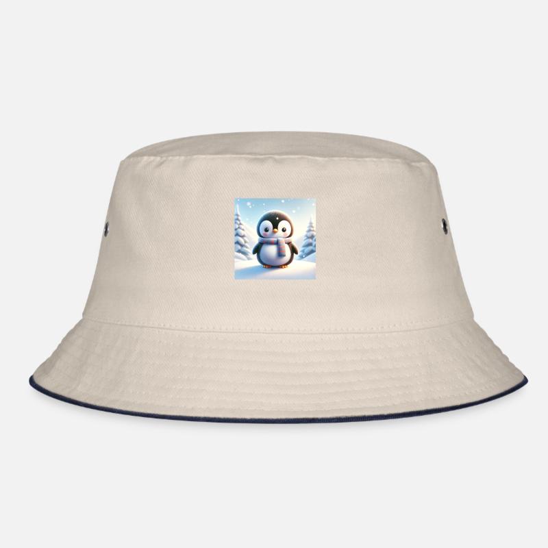 Pinguine snow Bucket Hat