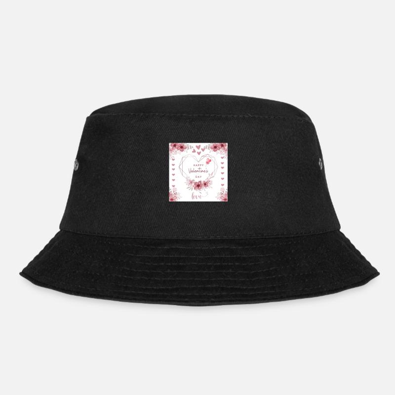 Valentine’s Day - Bucket Hat - black