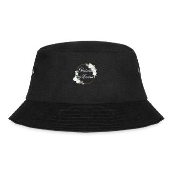Zukünftige Braut Weiße Blumen - Passendes T-Shirt - Bucket Hat - Schwarz - Vorne - Lela (165cm)