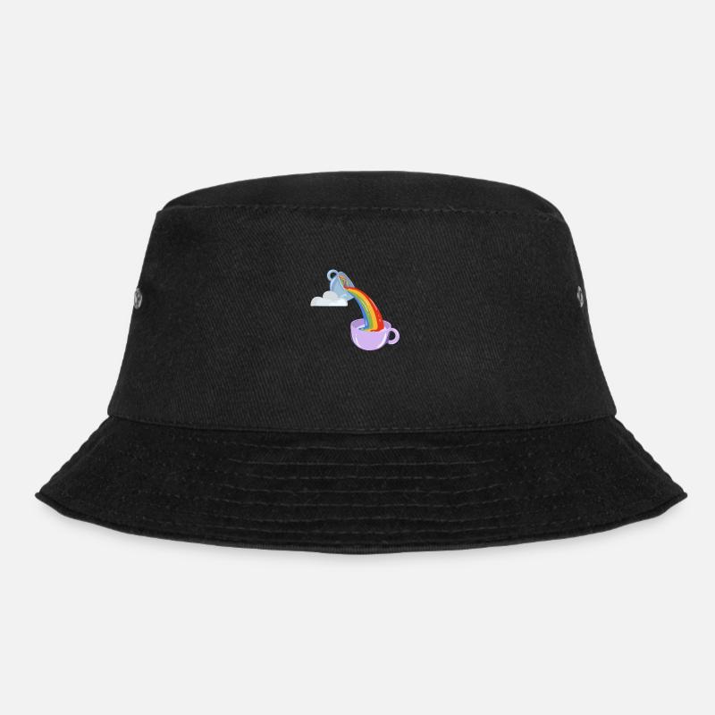 Rainbow Tea - Bucket Hat - Schwarz