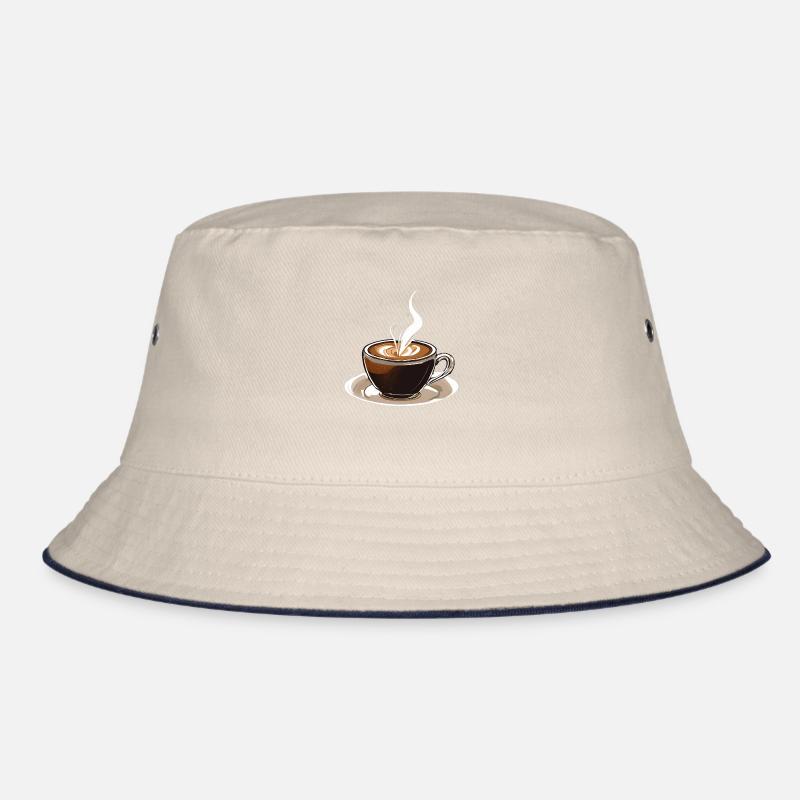 Tasse mit Kaffee Bucket Hat