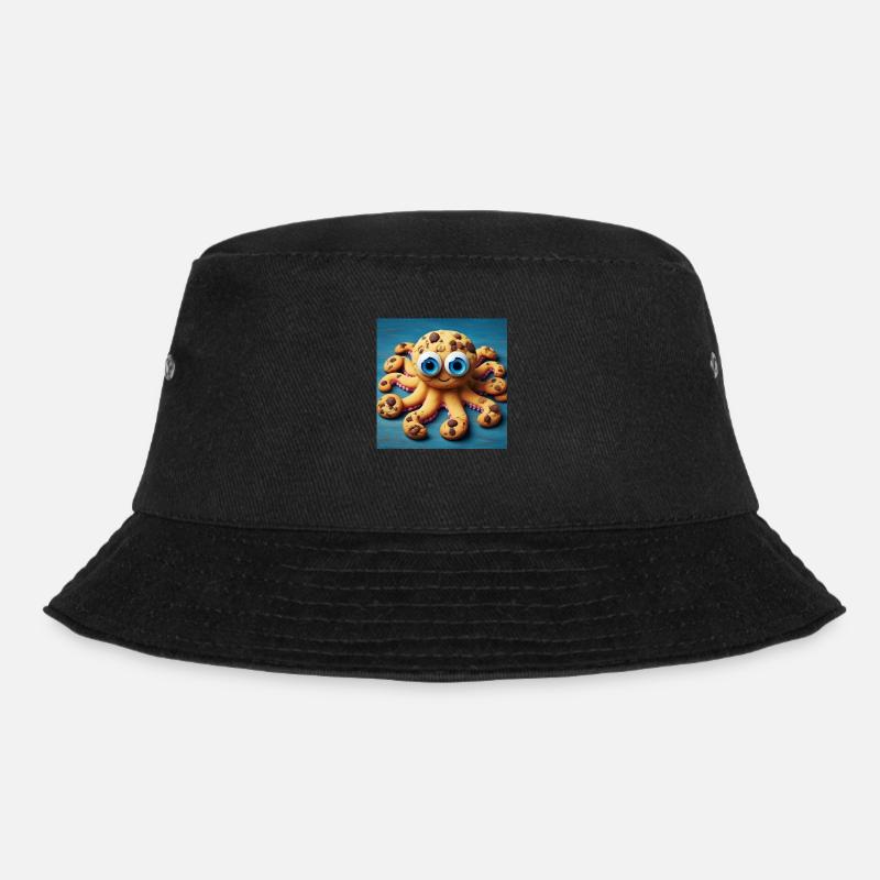 Cookiekrake - Bucket Hat - Schwarz