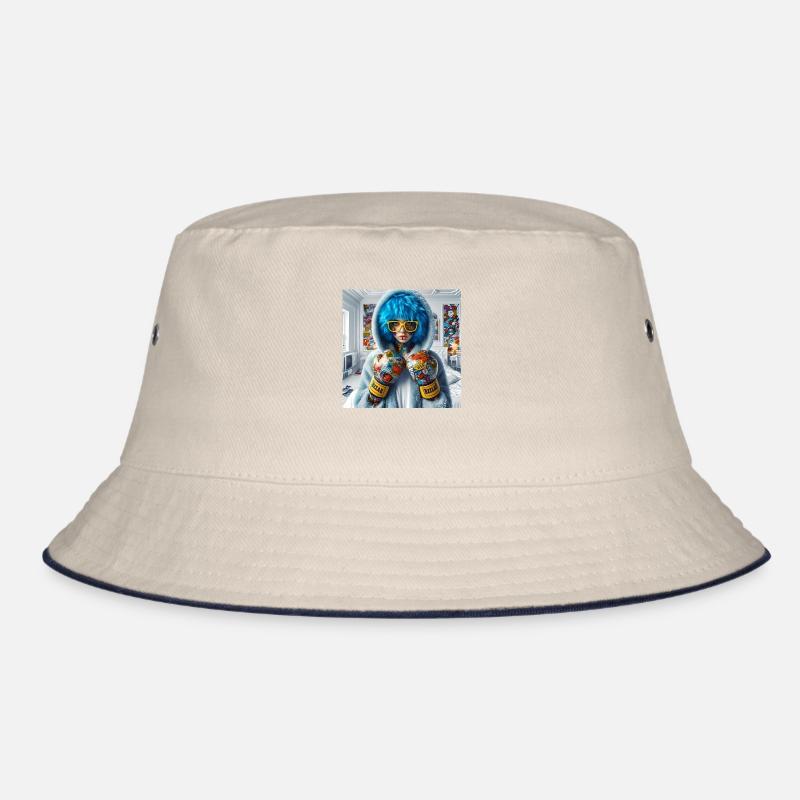 Pop Comic Boxing Bucket Hat