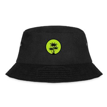 Palm trees - Bucket Hat - black - Front - Lela (165cm)