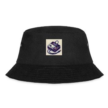 Joystick 12 - Bucket Hat - Schwarz - Vorne - Lela (165cm)