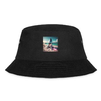 Summer To Mars - Bucket Hat - Schwarz - Vorne - Lela (165cm)
