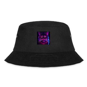 Mad Cat - Bucket Hat - Schwarz - Vorne - Lela (165cm)