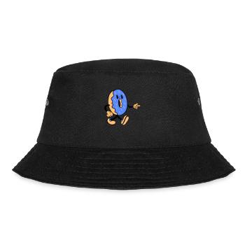 donut comic 1 - Bucket Hat - Schwarz - Vorne - Lela (165cm)