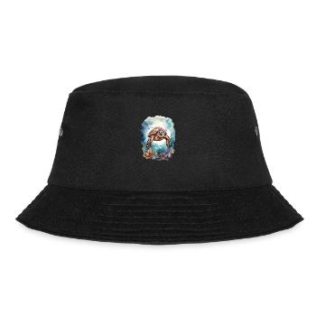 Sea's turtle under water - Bucket Hat - black - Front - Lela (165cm)