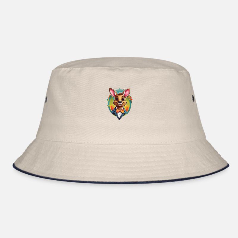 Funny Comic Kangaroo Bucket Hat