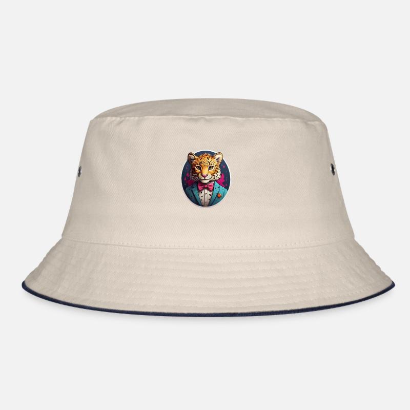 Lustiges Comic Leopard Bucket Hat