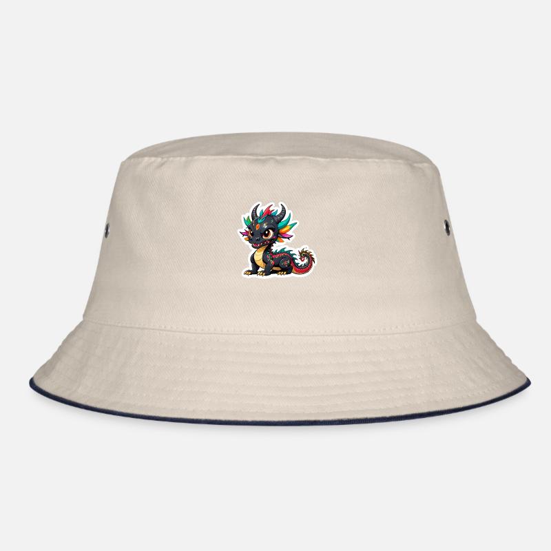 Entzückender chinesischer Drache Bucket Hat