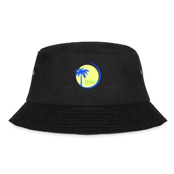 palme dubai - Bucket Hat - Schwarz - Vorne - Lela (165cm)