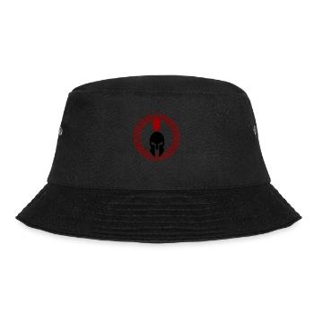 sparta helm wappen - Bucket Hat - Schwarz - Vorne - Lela (165cm)