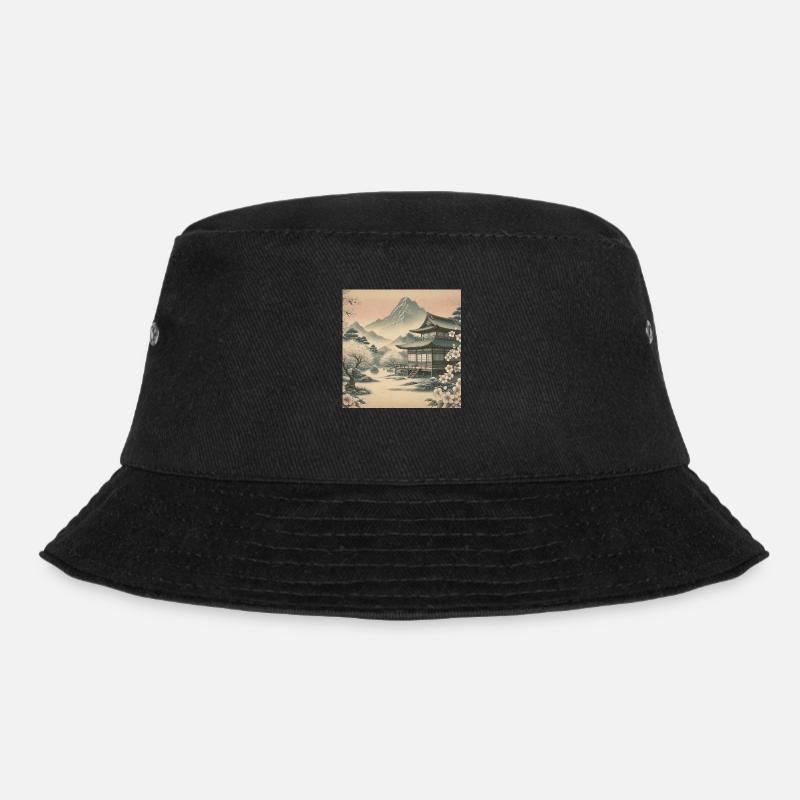 Japan Vintage Hell 2 - Bucket Hat - black