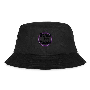 reading happy statement birthday present idea - Bucket Hat - Schwarz - Vorne - Lela (165cm)