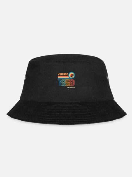 Vintage 1959 limited edition - Bucket Hat - black