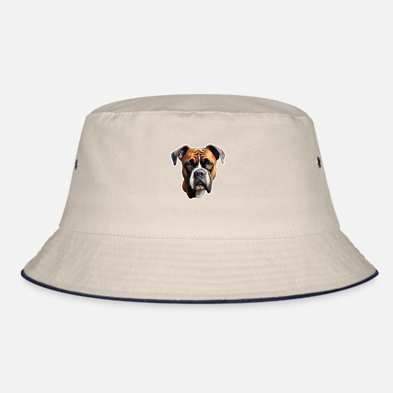 Boxerkopf Bucket Hat