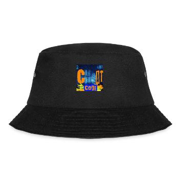 CHEATCODE CHEMISTRY - Bucket Hat - black - Front - Lela (165cm)