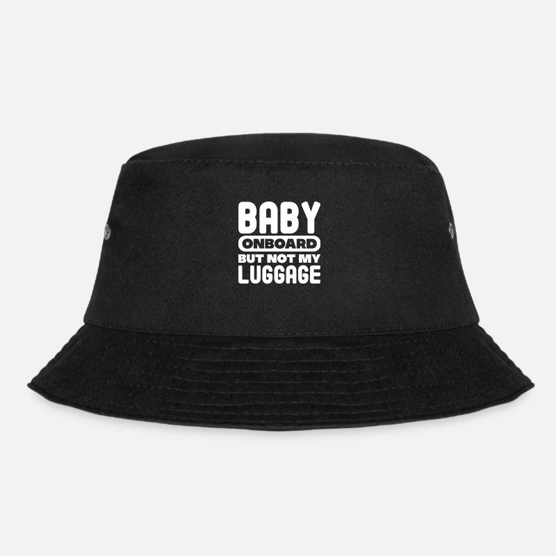 Bébé à bord mais pas mes bagages Mère porteuse - Bob - noir