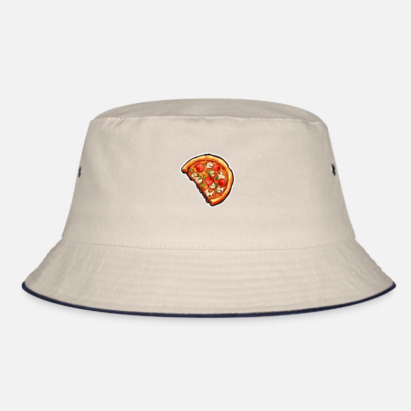 Pizza Hälfte Bucket Hat