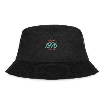 Jahrgang Ausgabe 1976 - Bucket Hat - Schwarz - Vorne - Lela (165cm)