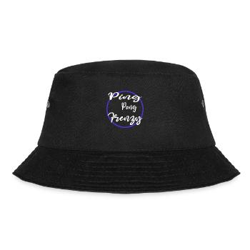 Bday Speed Records Table Tennis Enthusiasts - Bucket Hat - black - Front - Lela (165cm)