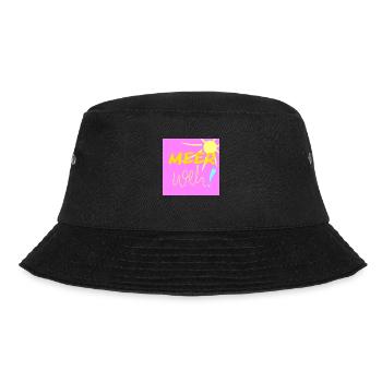 Meerweh - Bucket Hat - Schwarz - Vorne - Lela (165cm)