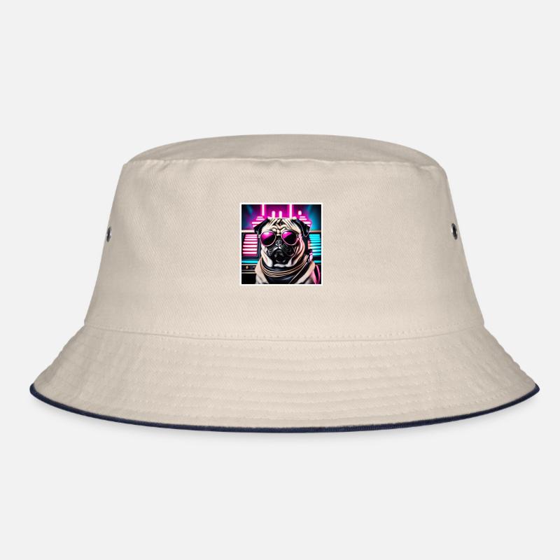 Cool Pug Bucket Hat